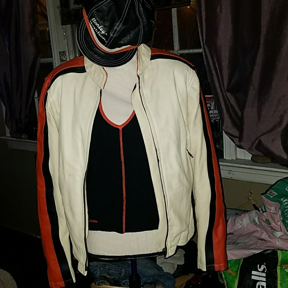 Harley-Davidson Like Women's Riding Leather Jacket
